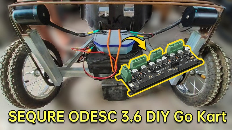 SEQURE ODESC 3.6 For 48v electric go kart DIY