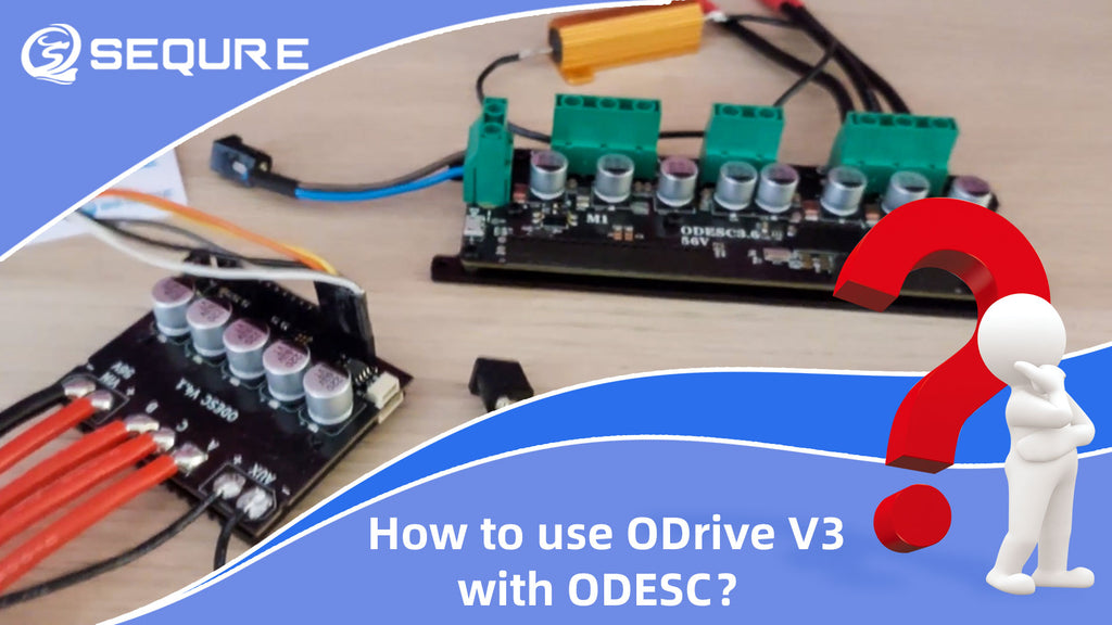 How to use ODrive V3 with ODESC?