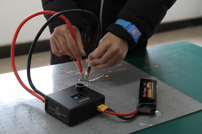 Mini Spot Welder for Batteries Using Notice!