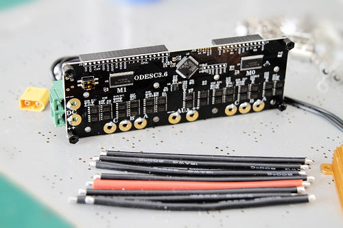 Brushless motor driver base on odrive application in quadruped robot