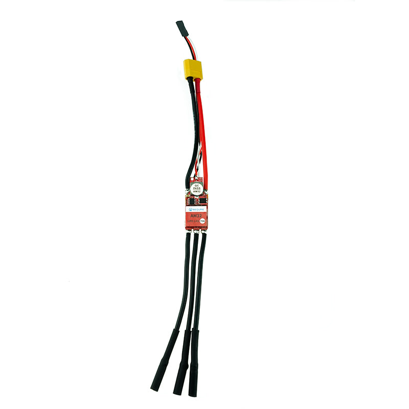 SEQURE SQESC 2670 Brushless ESC 2-6S Lipo powered 70A Firmware BLHeli_32 / AM32 Supports 128KHz PWM Frequency Suitable for FPV Racing Drone Multi-axis Drones Fixed-wing UAV Model Boats Climbing Vehicles