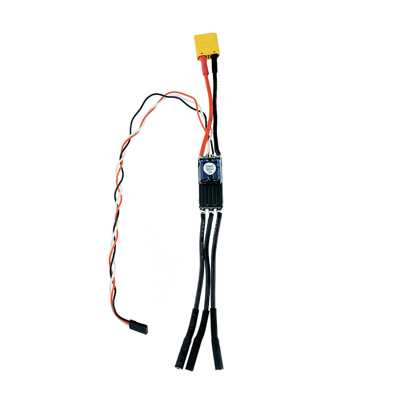 SEQURE SQESC 28120 Brushless Electric Speed Controller 2-8S Power Supply 120A BLHeli_32/AM32/ESCape32 Firmware Suitable for FPV Racing Drone Multi-axis Drones Fixed-wing UAV Model Boats Climbing Vehicles RC Car Models Helicopter 500