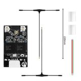 SEQURE ELRS 915MHz/868MHz Dual RX True Diversity Dual Antenna Receiver FPV Racing Drone Fixed Wing Small Size Long Distance Low Latency