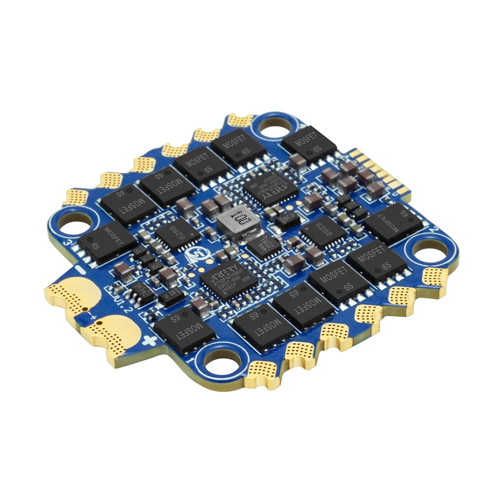SEQURE Blueson A2 6S 8S 70A ESC with AM32 or BLHeli_32 Firmware 128KHz 4IN1 ESC for FPV Drones Racing and Freestyle