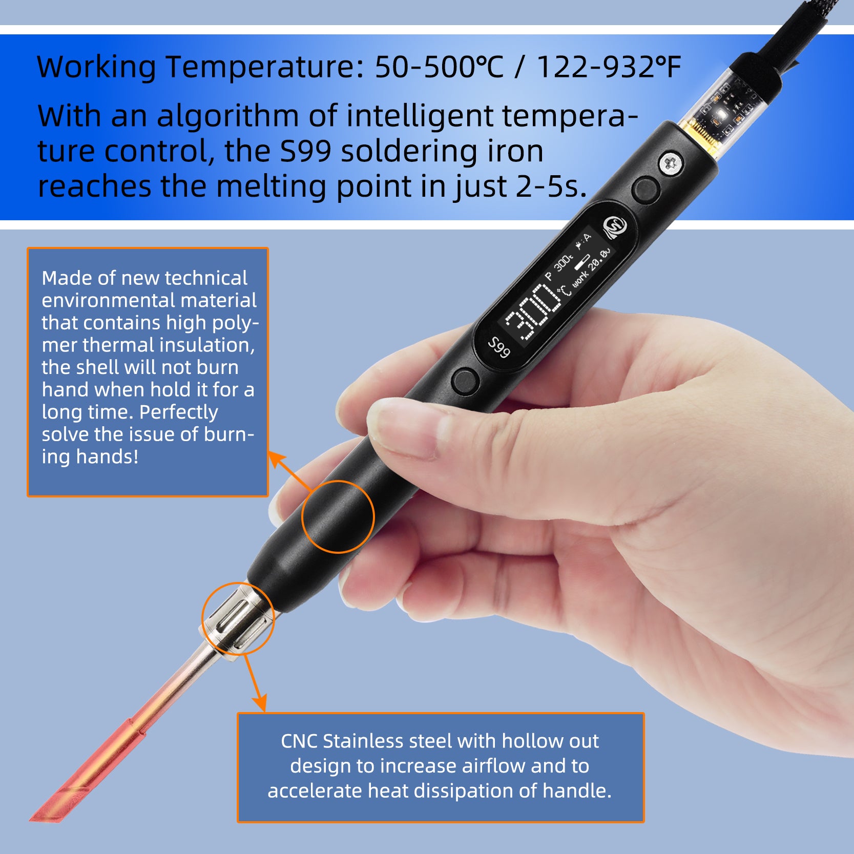English soldering iron