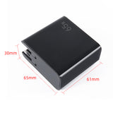 Dual port folding fast charger Dimensions