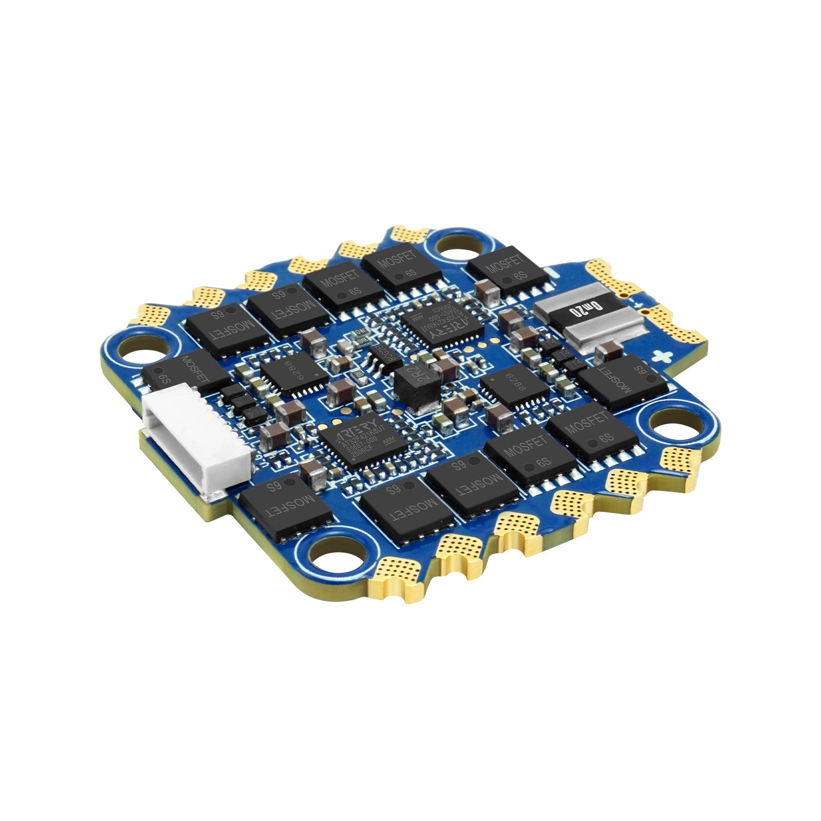 SEQURE Blueson A2 6S 8S 70A ESC with AM32 or BLHeli_32 Firmware 128KHz 4IN1 ESC for FPV Drones Racing and Freestyle