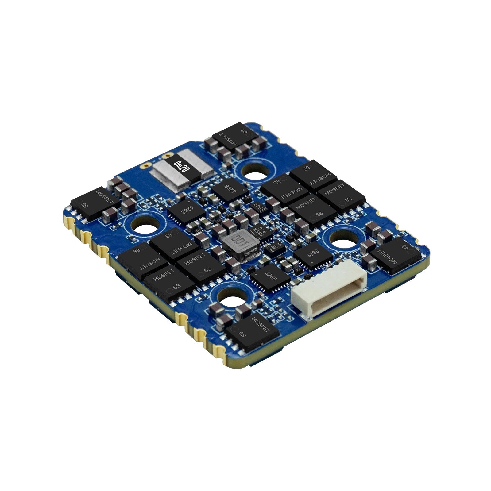 SEQURE Blueson A1 6S 65A or 8S 70A ESC with AM32 or BLHeli_32 Firmware 128KHz 4IN1 ESC for FPV Drones Racing and Freestyle