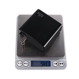 Dual port folding fast charger Weight