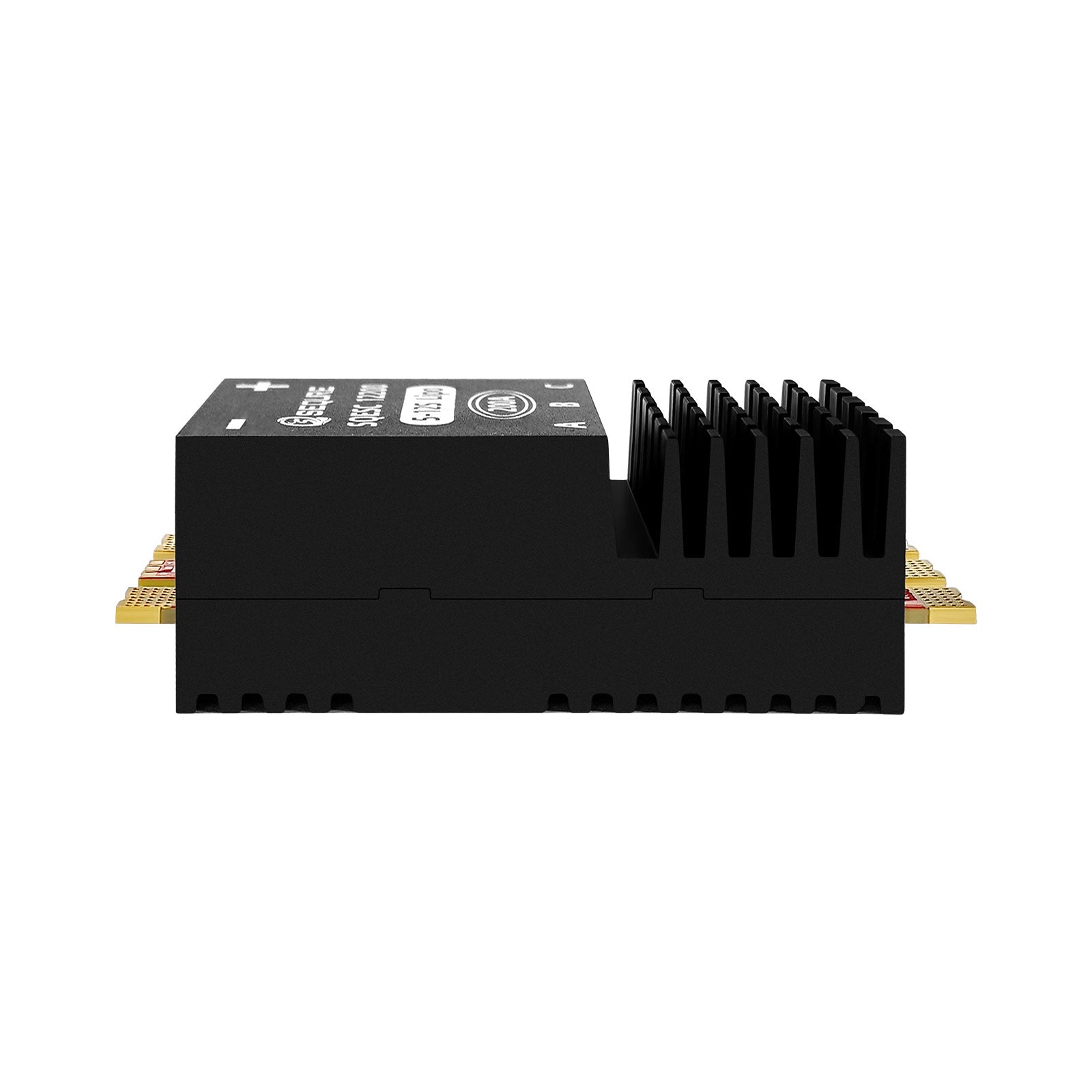 SEQURE SQESC 12200 Brushless Electric Speed Controller 5-12S Power Supply 200A BLHeli_32 / AM32 / ESCape32 Firmware Support 128KHz PWM Frequency Suitable for Multi-rotor Aircrafts Airplane Models Plant Protection Machine Boat Models RC Car Models