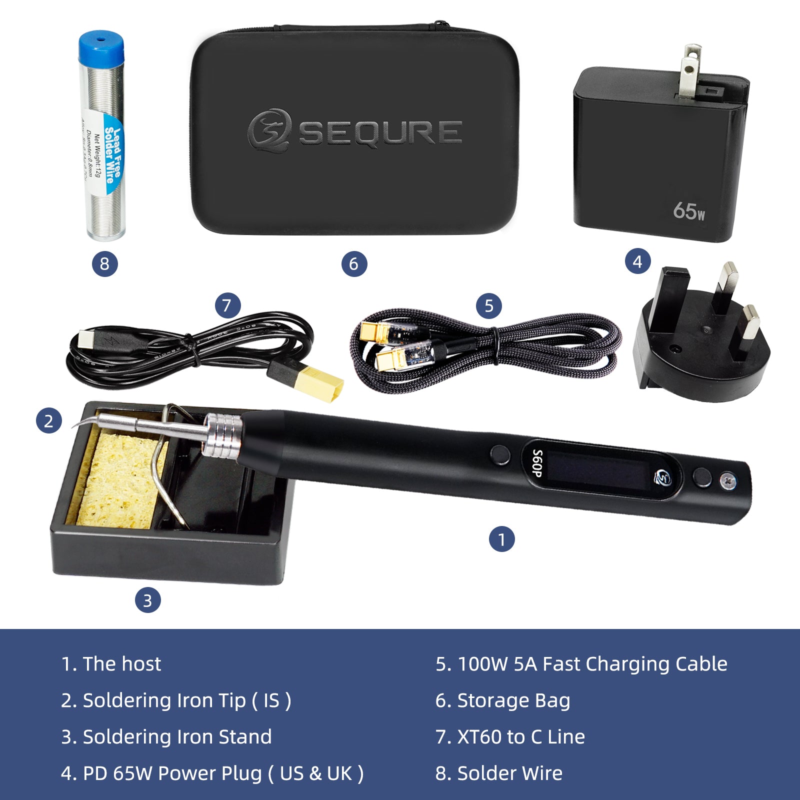 60w soldering iron Kit -3