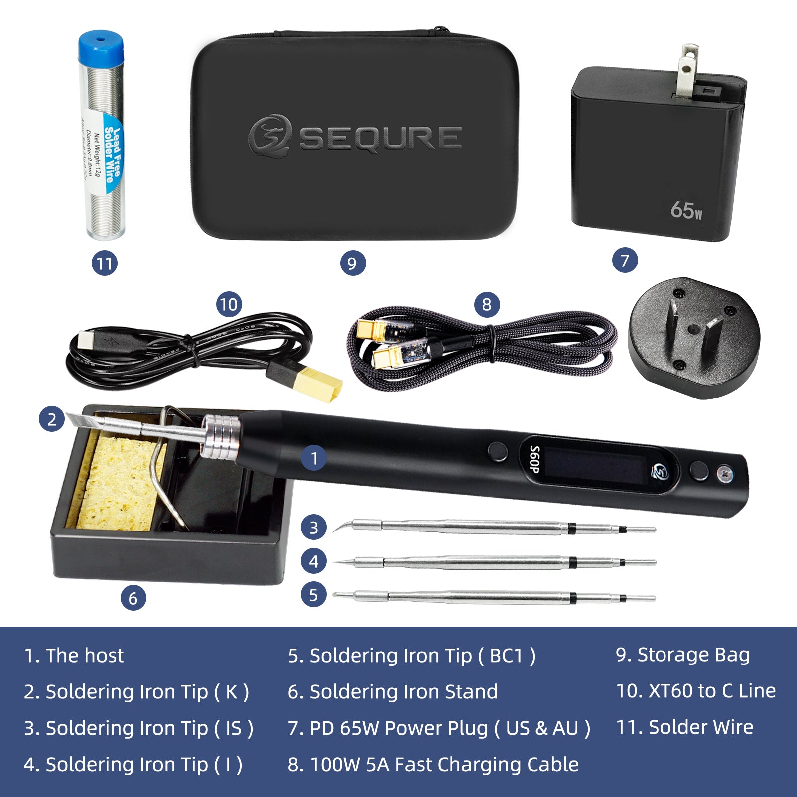 60w soldering iron Kit - 7