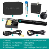 soldering iron kit with BC2 tip
