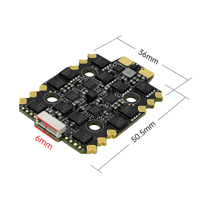 SEQURE E70 G1 ESC Size