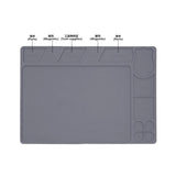 PCB welding repair magnetic insulation anti-static heat insulation silicone work mat