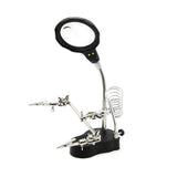 LED soldering iron stand