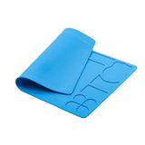 PCB welding repair magnetic insulation anti-static heat insulation silicone work mat