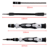 115 in 1 manual screwdriver set Size