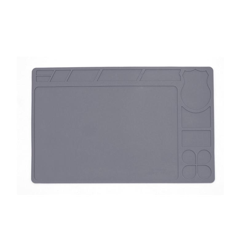 PCB welding repair magnetic insulation anti-static heat insulation silicone work mat
