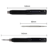 SEQURE S60 Nano Electric Soldering Iron Support PD/QC Power Supply Compatible with C210 Soldering Iron Tips Precision Electronic Mobile Phone Repair Tool Anti-static Soldering Pen