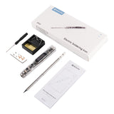 SEQURE SI012 Intelligent OLED Electric Soldering Iron Sensitivity Adjustable Built-in Buzzer Suitable for T12|TS Soldering Iron Tip