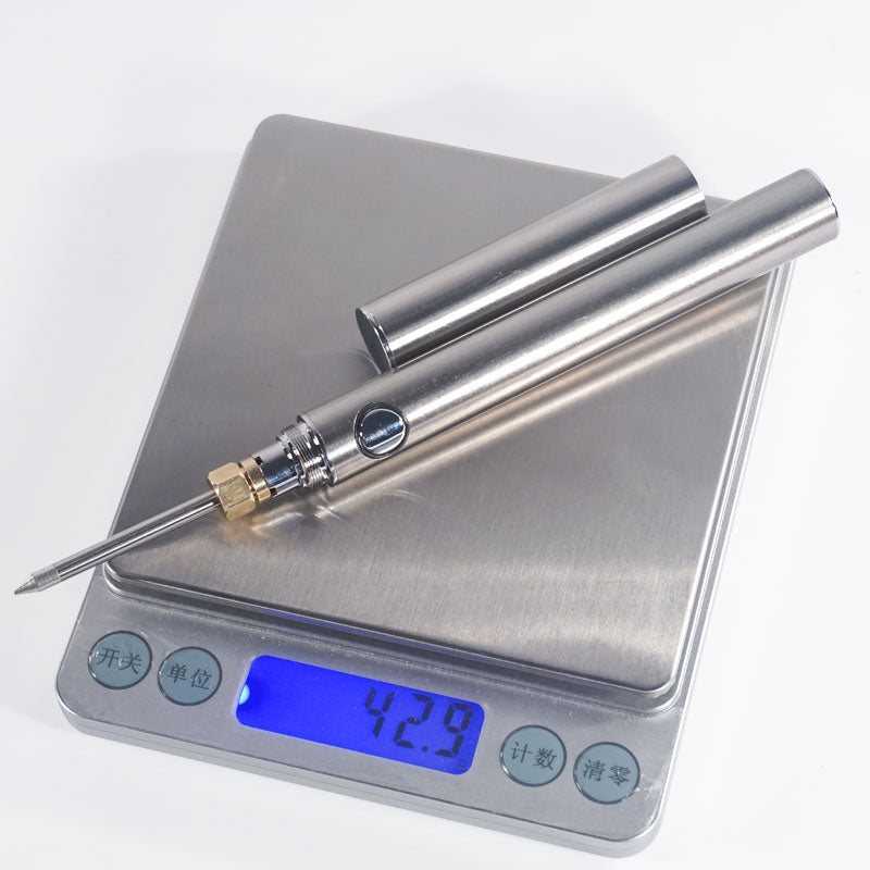 portable soldering iron Weight view