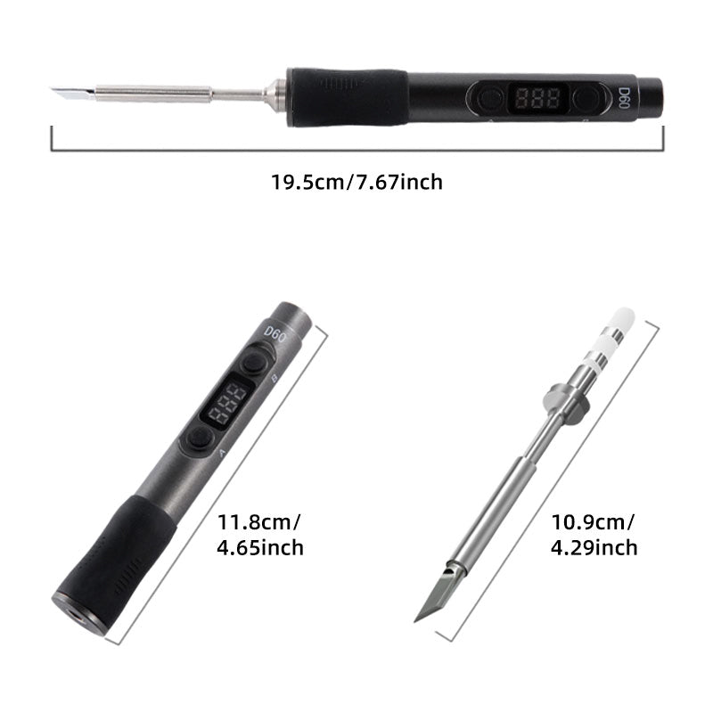 D60B Pro Portable Mini Constant Temperature Electric Soldering Iron