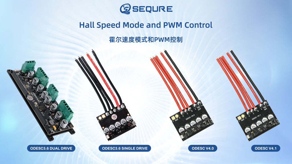 ODESC Tutorial Part 3 — Hall Speed Mode and PWM Control