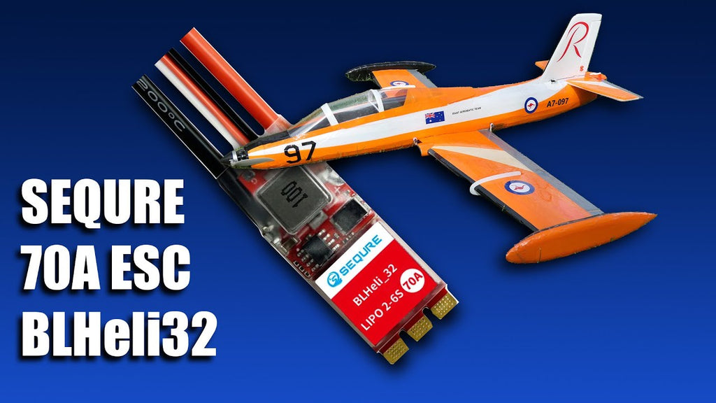 SQESC 2670（BLHeli_32）Suitable for Multi-axis Drone / Fixed Wing UAVs / Ducted UAV