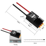SEQURE SQESC 12200 Brushless Electric Speed Controller 5-12S Power Supply 200A BLHeli_32 / AM32 / ESCape32 Firmware Support 128KHz PWM Frequency Suitable for Multi-rotor Aircrafts Airplane Models Plant Protection Machine Boat Models RC Car Models