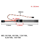 SEQURE SQESC 28120 Brushless Electric Speed Controller 2-8S Power Supply 120A BLHeli_32/AM32/ESCape32 Firmware Suitable for FPV Racing Drone Multi-axis Drones Fixed-wing UAV Model Boats Climbing Vehicles RC Car Models Helicopter 500