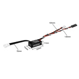 SEQURE ANT ESC & 1520 Motor 2-3S High Performance Outer Rotor Brushless Power Kit Small Size Suitable for 1/24, 1/18, 1/16 RC Climbing Car Crawler Car