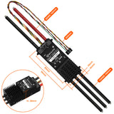SEQURE 14200 & 14200 Pro Brushless ESC 5-14S Lipo Power Supply 200A AM32 ESCape32 BLHeli_32 Firmware Suitable for Multi-rotor Drones Airplane Models Crop Protection Aircraft Helicopters Model Ships RC Model Cars Surfboards