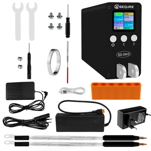 SEQURE SQ-SW3 Capacitor Energy Storage Spot Welder 18650 / 21700 Lithi