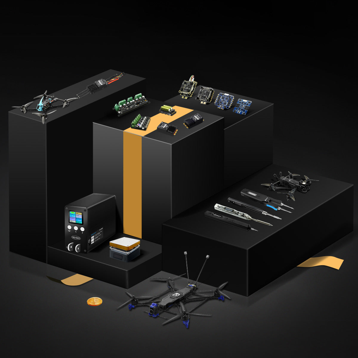 FPV Drones for Sale, ESCs, Motors and DIY Hobby Tools| SEQURE
