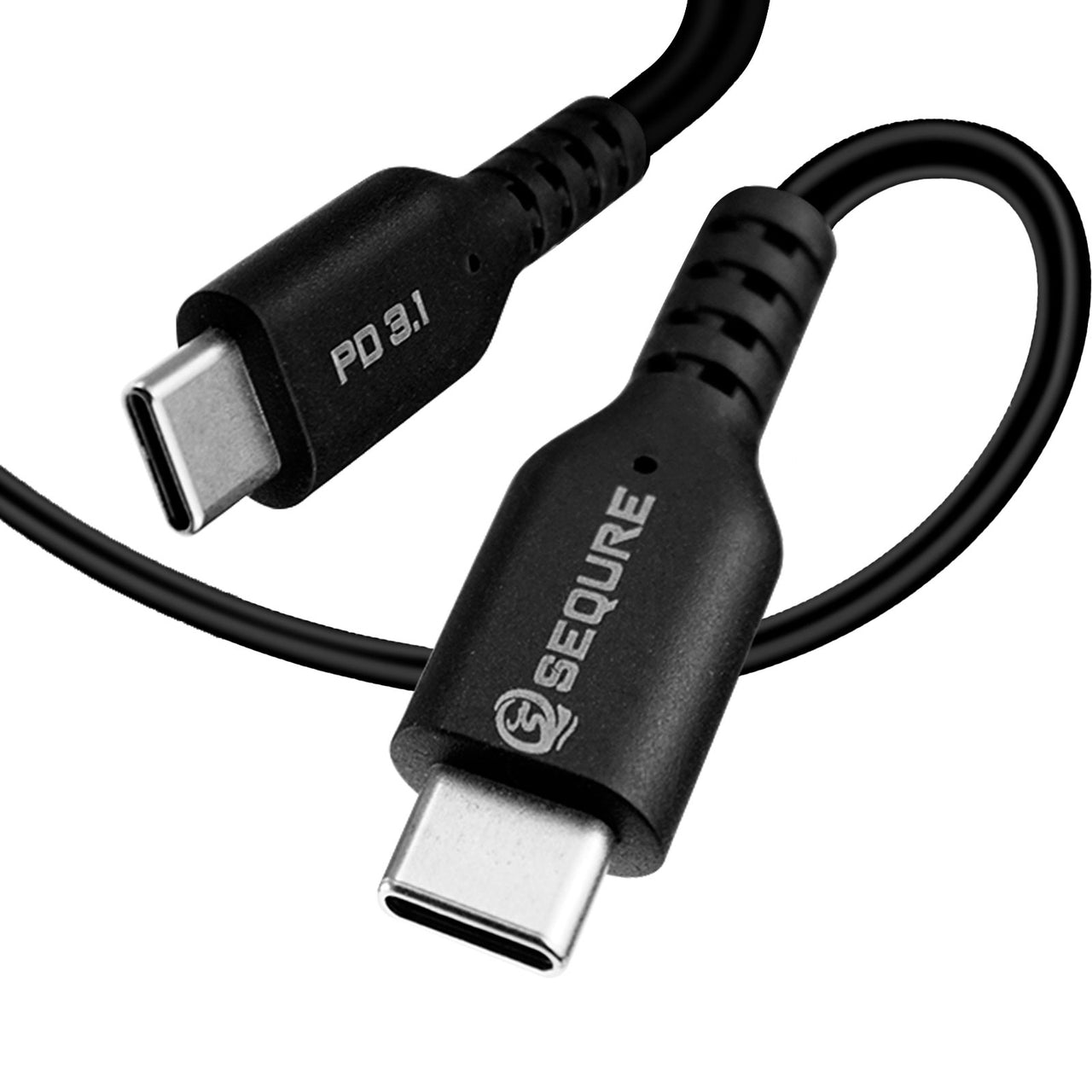 SEQURE 1.5m PD3.1 Extra Soft Silicone Data Cable, Anti-scalding, Resistant to High Temperatures of 500℃, Supports 240W Power, Suitable for Electric Soldering Irons, Desoldering Tweezers, Smart Welding Tools