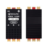 SEQURE SQESC 12200 Brushless Electric Speed Controller 5-12S Power Supply 200A BLHeli_32 / AM32 / ESCape32 Firmware Support 128KHz PWM Frequency Suitable for Multi-rotor Aircrafts Airplane Models Plant Protection Machine Boat Models RC Car Models
