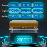 SEQURE T55 Smart Mini Constant Temp Adjustable Preheating Desoldering Station, for Phone / LED Lamp Beads / PCBA / Liquid Heating Repair Tool