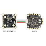 SEQURE H743 V2 & E70 G2 Stack FC ICM42688P 70A 128K ESC 4-8S for Racing Freestyle FPV Racing Drone