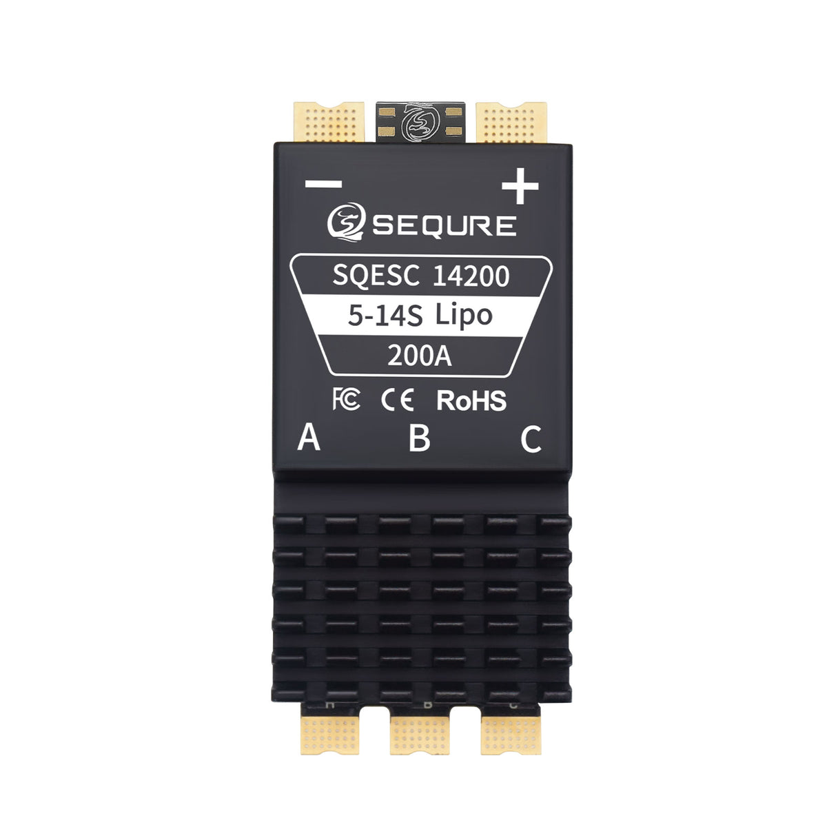 SEQURE 14200 Series 200A 5-14S Brushless ESC AM32/BLHeli_32/ESCape32 f
