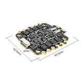 SEQURE E70 G2 2-8S 70A BLHeli_32/AM32 Firmware 128K 4 IN 1 ESC for FPV Racing Drone Racing and Freestyle