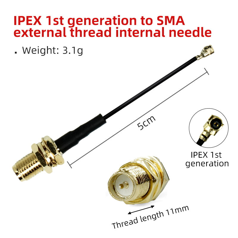 IPEX to SMA Extension Cable SIZE 2