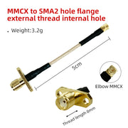 MMCX to SMA Antenna Cable size
