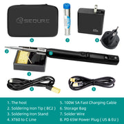 soldering iron kit with BC2 tip