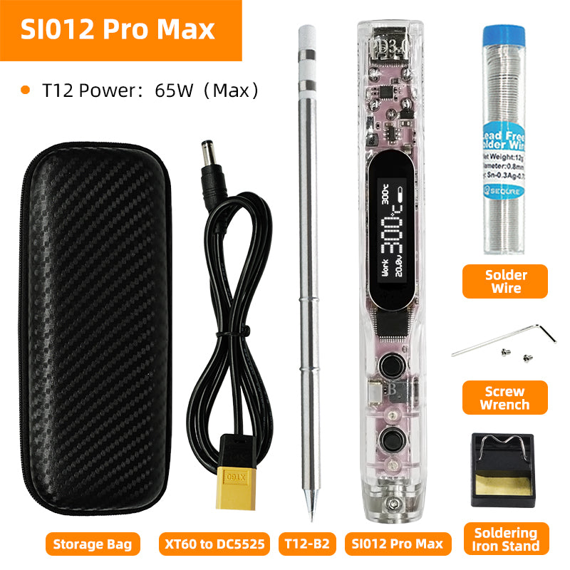 SEQURE SI012 Pro Max Soldering Iron Kit Delivery contents