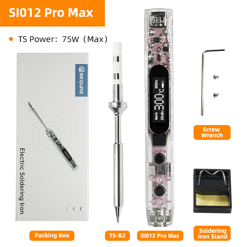 SEQURE SI012 Pro Max Soldering Iron Delivery contents