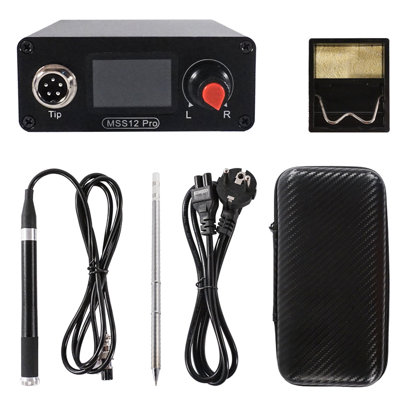 Sequre MSS12 Pro Soldering Iron Kit (4x tips B2, K, ILS and BC2) main image 0
