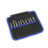 ST High Precision Stainless Steel Hardened Anti-Static Tweezers Set