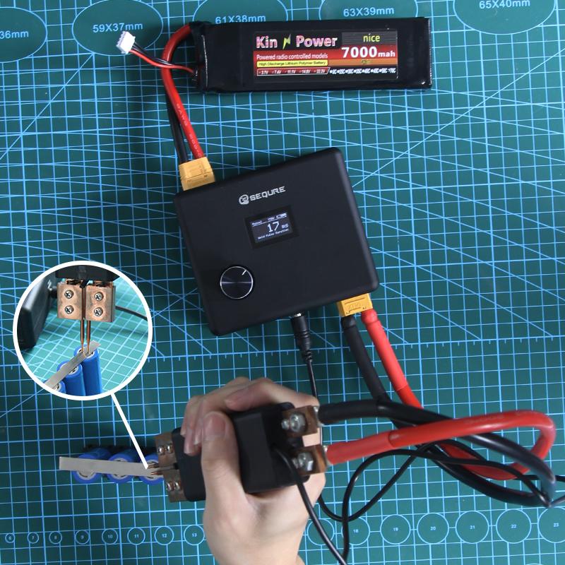 Mini Intelligent DIY Spot Welder OLED Automatic Manual Switching Lithium Battery Power Battery Pack Welding Machine SQ-SW1