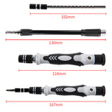 115 in 1 watch mobile phone digital home appliances disassembly and maintenance tools multi-functional manual screwdriver set